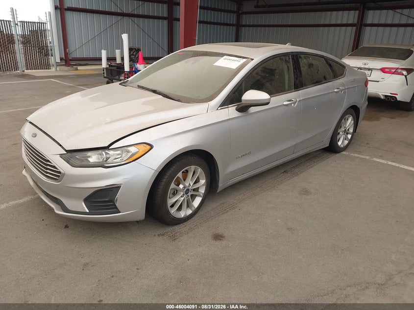 2019 FORD FUSION HYBRID auction photo 2