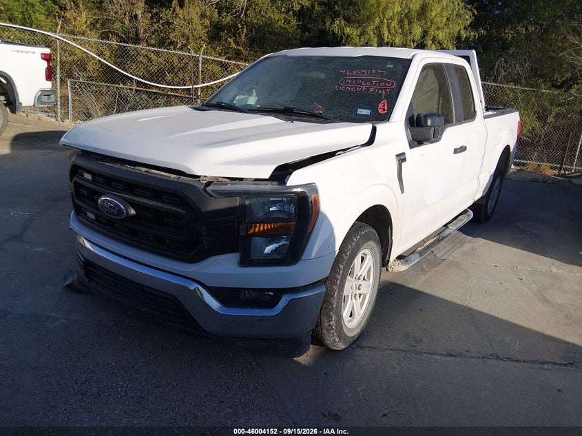 Vin: 1ftex1c57pkf05207, lot: 46503528, ford f-150 xl 20232