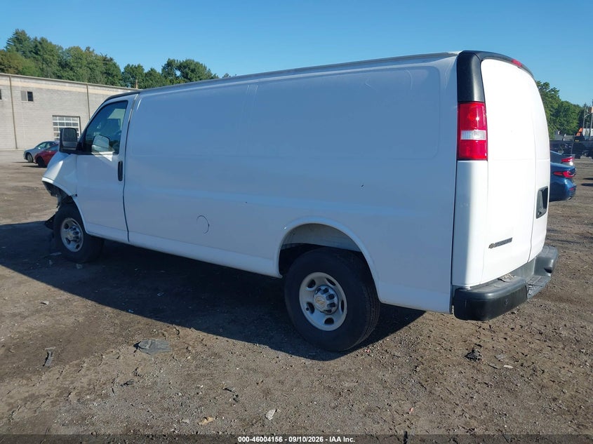 Vin: 1gcwgbfp1s1256442, lot: 46503530, chevrolet express cargo rwd 2500 extended wheelbase wt 20253