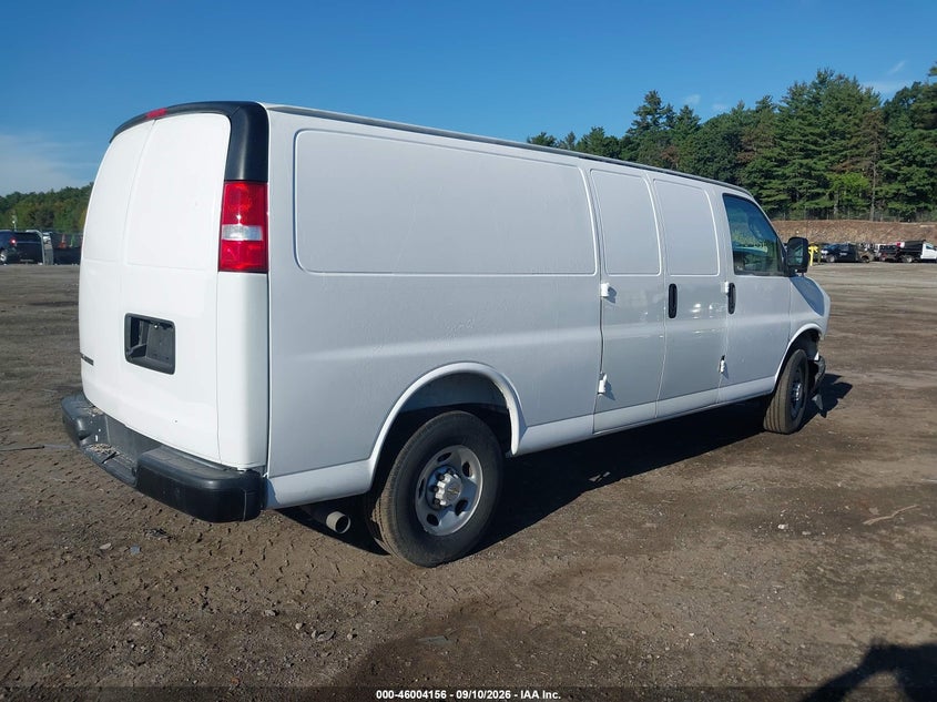 Vin: 1gcwgbfp1s1256442, lot: 46503530, chevrolet express cargo rwd 2500 extended wheelbase wt 20254