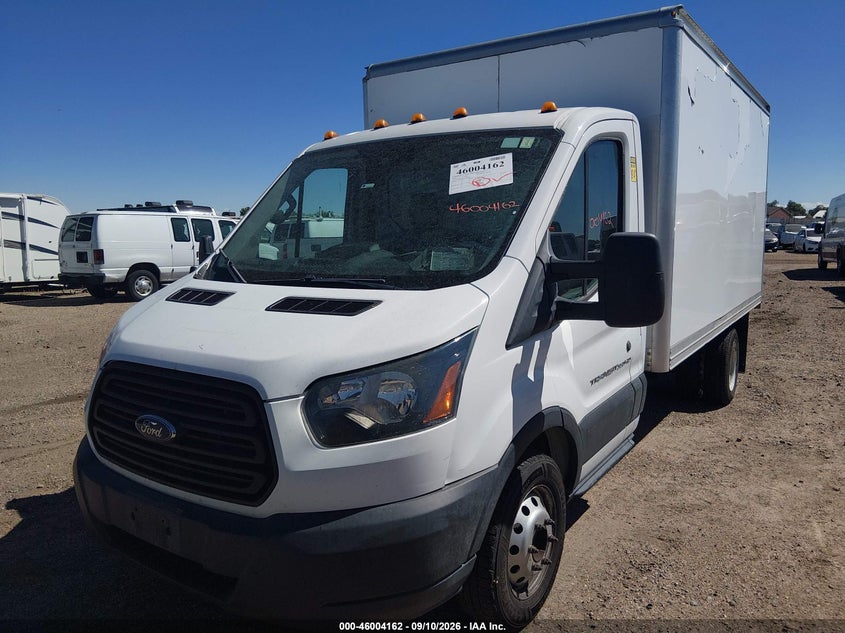 Vin: 1fdbf8zm2kka87012, lot: 46503537, ford transit-350 cab 20192