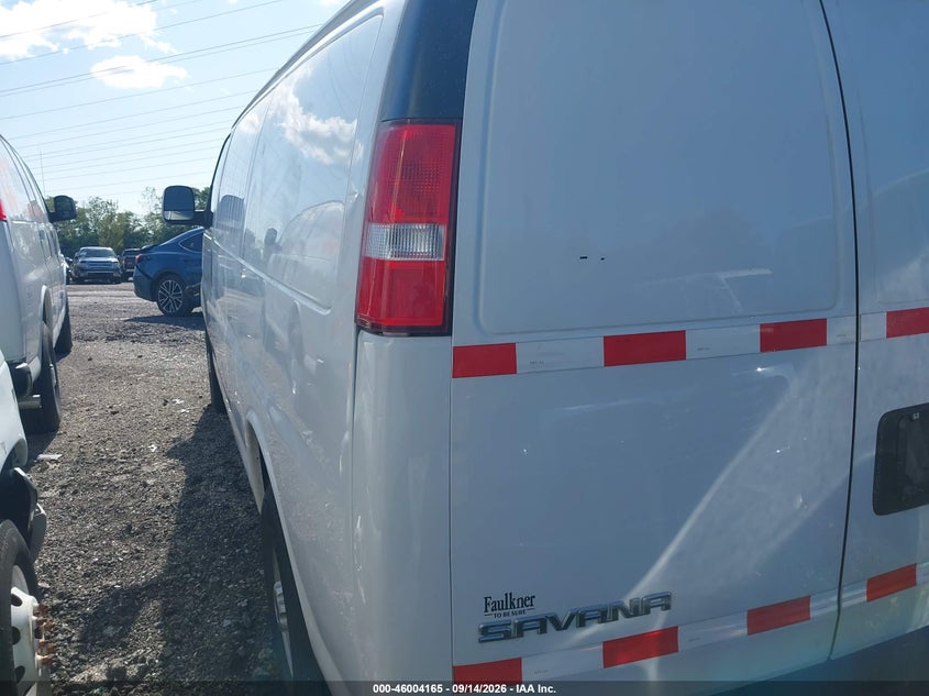 Vin: 1gtw7afp9r1165729, lot: 46503539, gmc savana cargo rwd 2500 regular wheelbase work van 20243