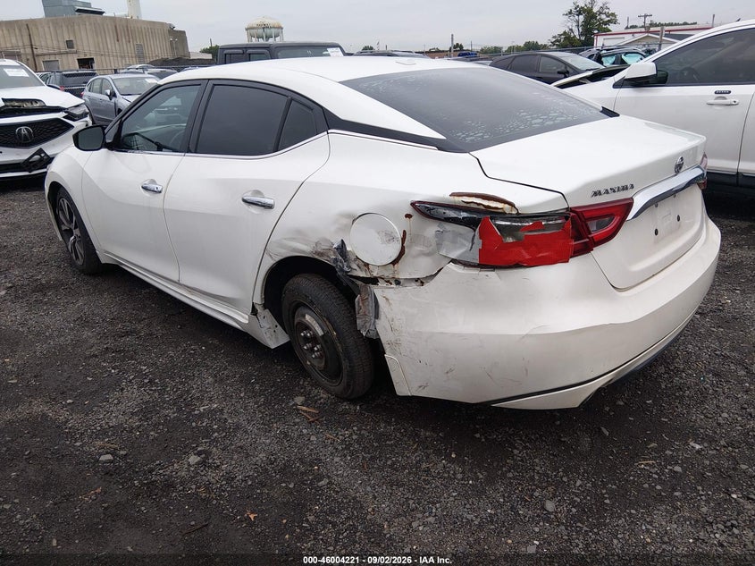 Vin: 1n4aa6ap8hc439446, lot: 46503597, nissan maxima 3.5 s 20173