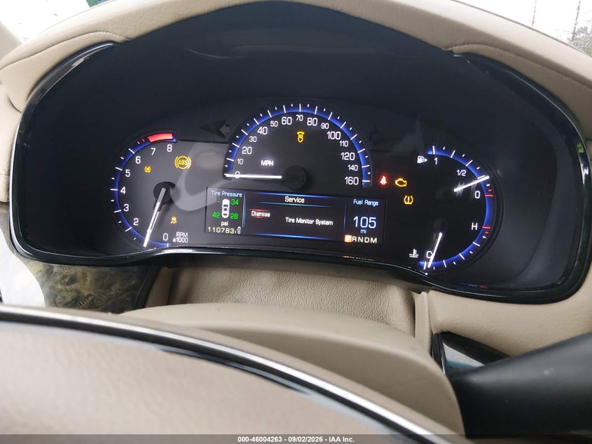 CADILLAC CTS 2014 VIN 1G6AX5S35E0188643