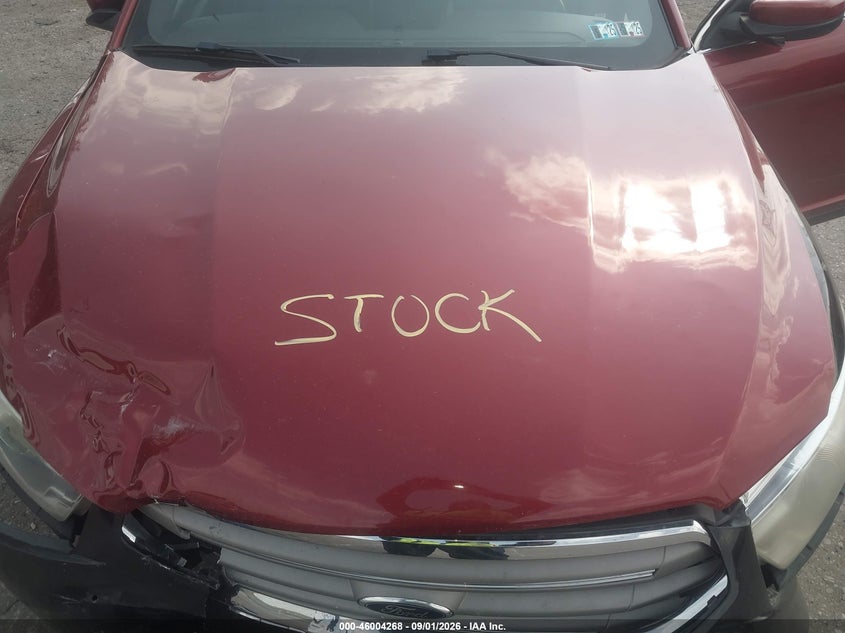 FORD TAURUS 2013 VIN 1FAHP2H85DG170572