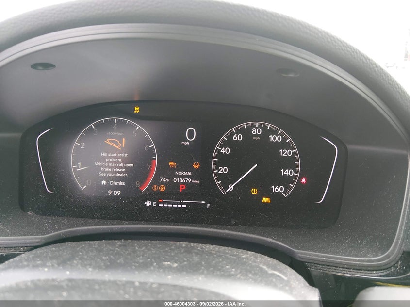 HONDA CIVIC 2026 VIN 2HGFE2F56TH544210