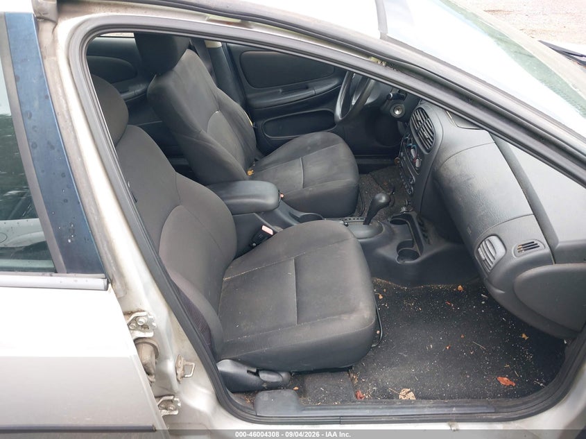 2004 DODGE NEON SEDAN 2.0L I-4 REGULAR , 132HP