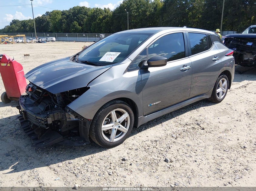 Vin: 1n4az1cp6kc320780, lot: 46503699, nissan leaf s 20192