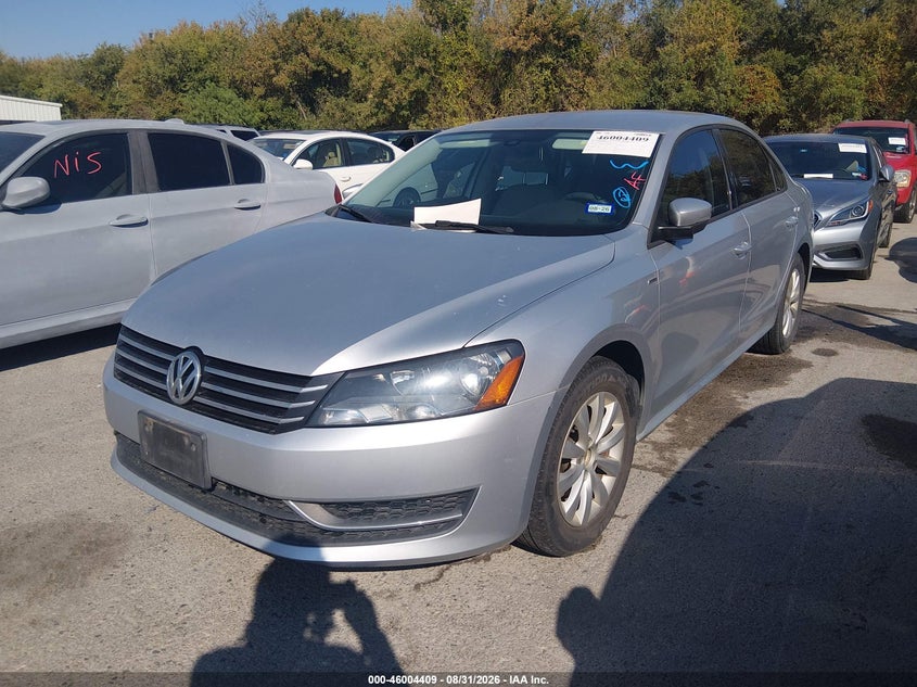 2014 Volkswagen Passat, Звичайний знос, IAAI, VIN 1VWAS7A31EC121252 — фото 2