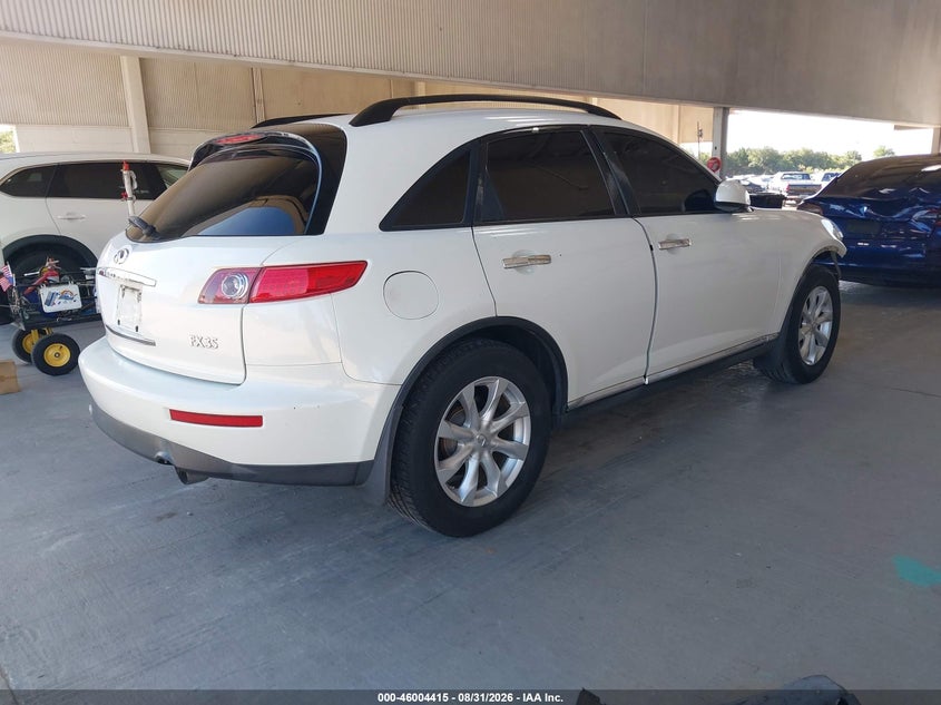 2006 INFINITI FX35 auction photo 4