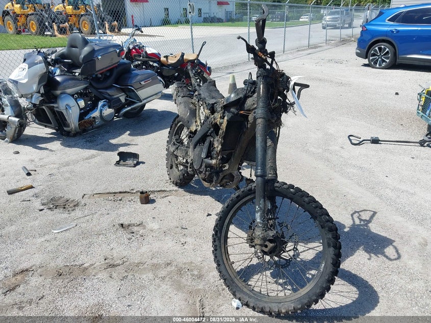 2022 Honda Crf450 Rl, Полностью сгорел, IAAI, VIN JH2PD1111NK302240 — фото 2