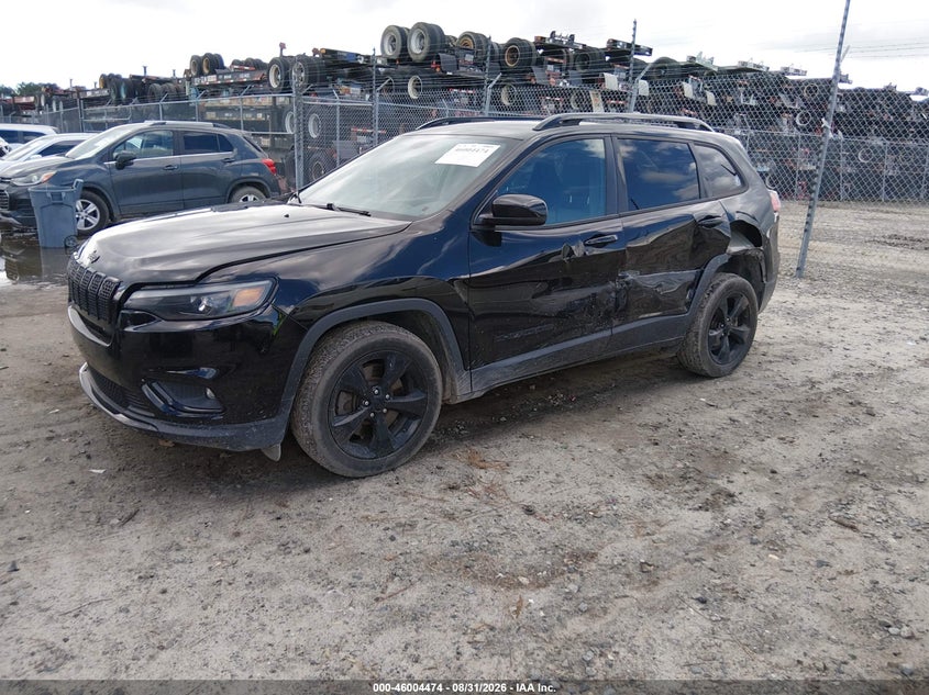Vin: 1c4pjllb3ld568721, lot: 46503850, jeep cherokee altitude fwd 20202