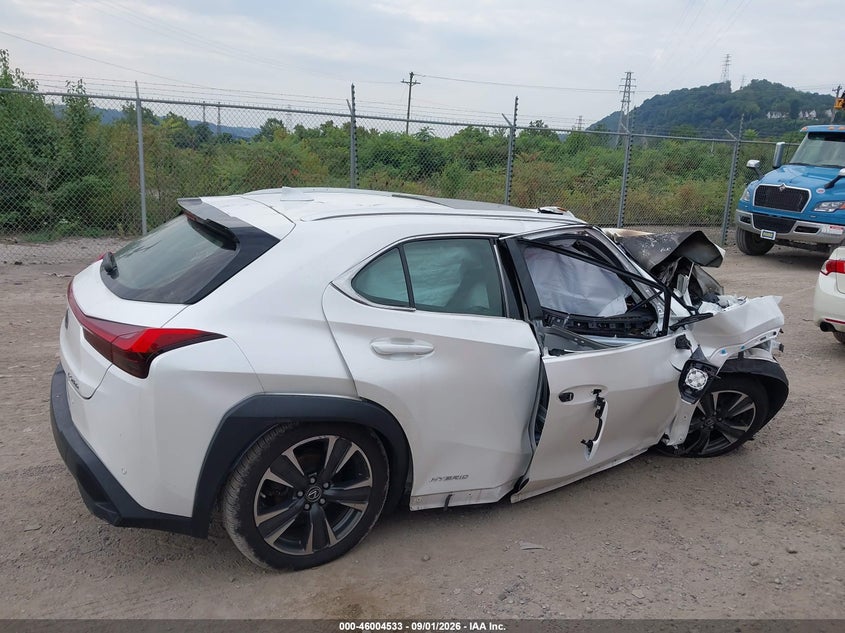 LEXUS UX 250H 2019 VIN JTHU9JBH5K2015695