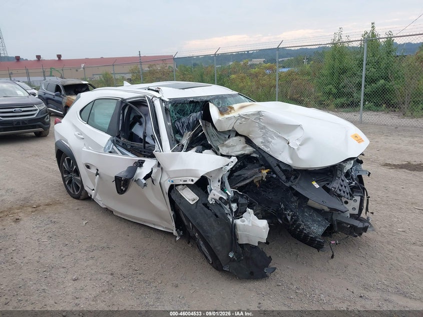 2019 Lexus Ux 250H, Удар спереди, IAAI, VIN JTHU9JBH5K2015695