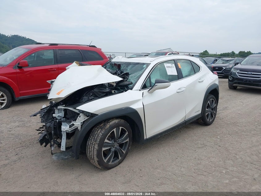 LEXUS UX 250H 2019 VIN JTHU9JBH5K2015695