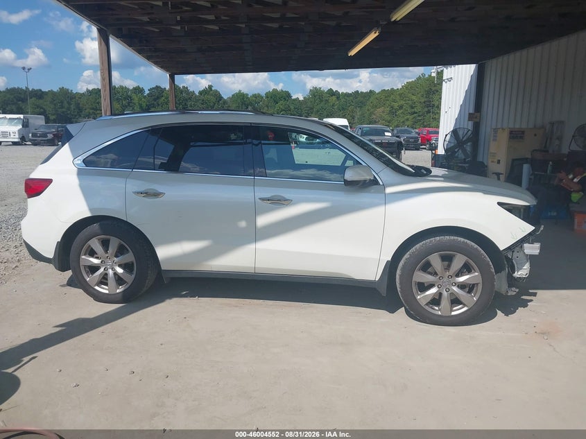 ACURA MDX 2014 VIN 5FRYD4H8XEB043776