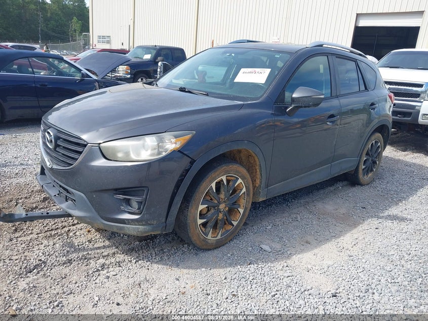 Vin: jm3ke2dy0g0609855, lot: 46503963, mazda cx-5 grand touring 20162