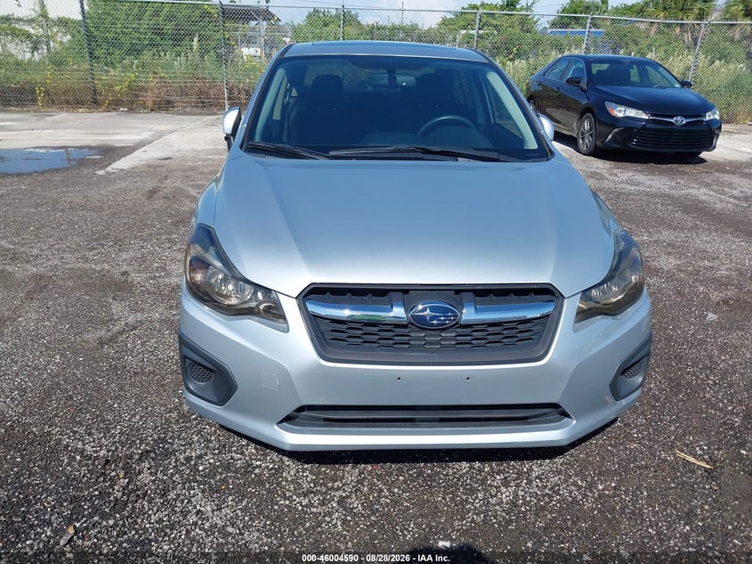 2013 SUBARU IMPREZA SEDAN 2.0L H-4 DOHC, VVT, REGULAR , 148HP