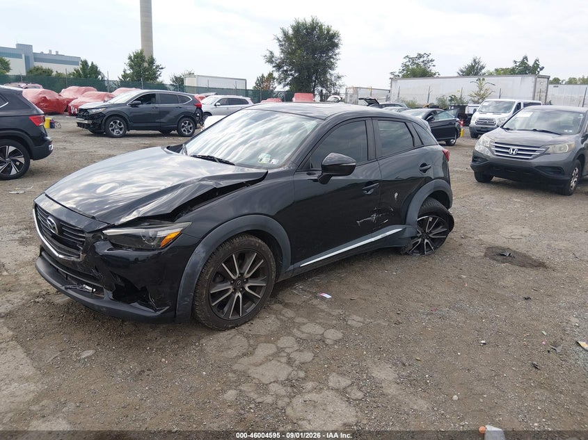 2016 Mazda CX-3, Left Rear, IAAI, VIN JM1DKBD74G0125995 — photo 2