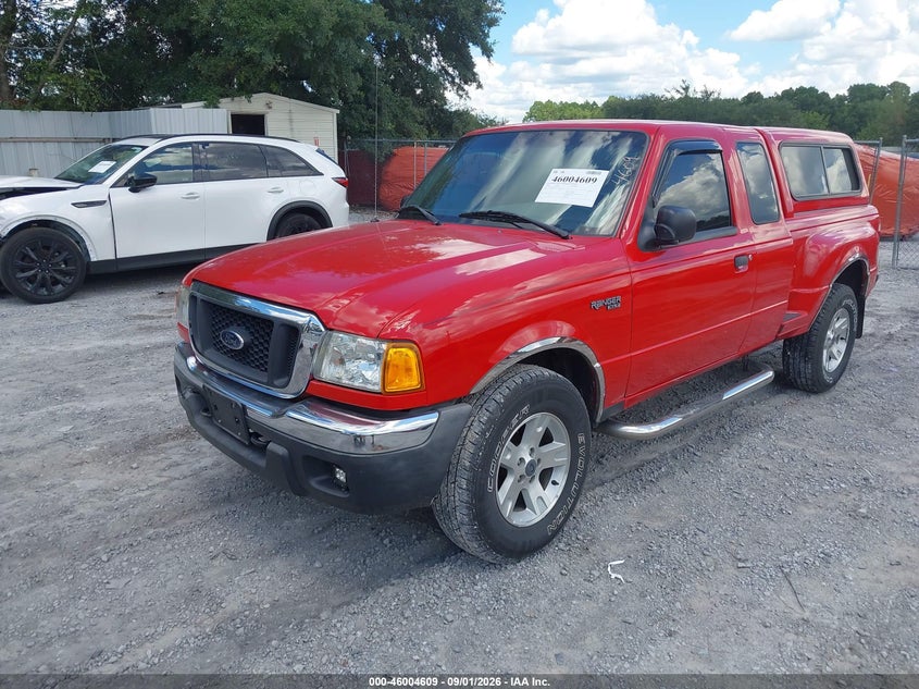 2004 FORD RANGER PICKUP 4.0L V-6 REGULAR , 207HP