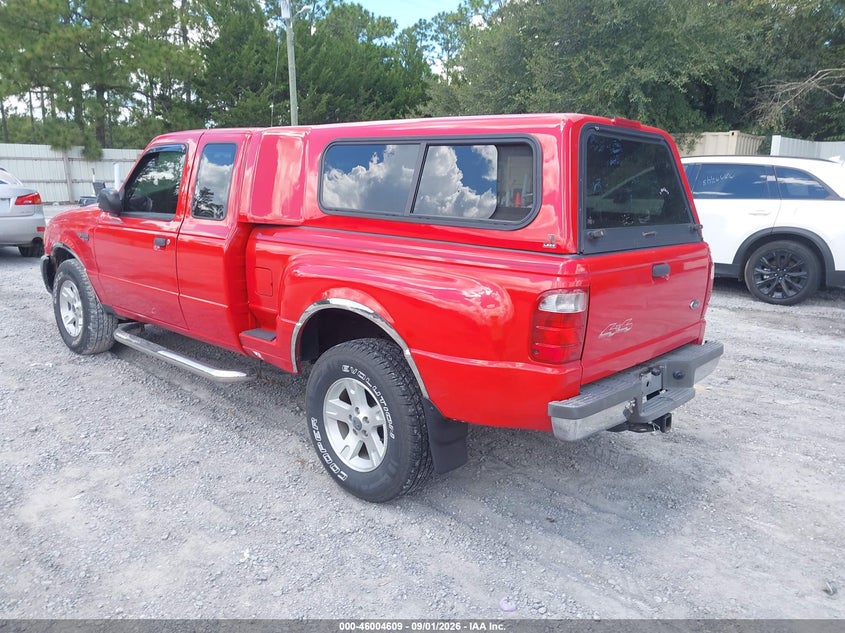 2004 FORD RANGER PICKUP 4.0L V-6 REGULAR , 207HP