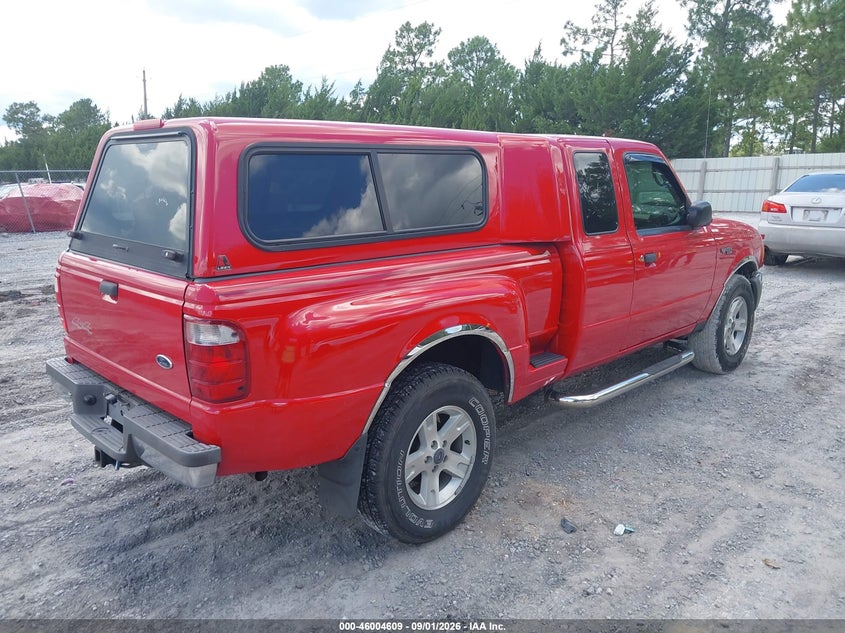 2004 FORD RANGER PICKUP 4.0L V-6 REGULAR , 207HP