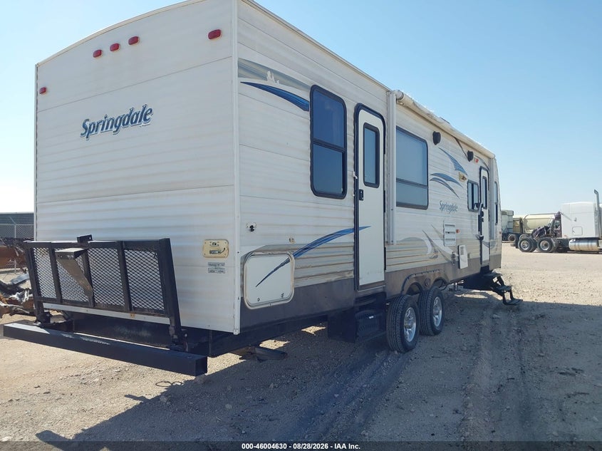 2013 KEYSTONE SPRINGDALE 282BH auction photo 4