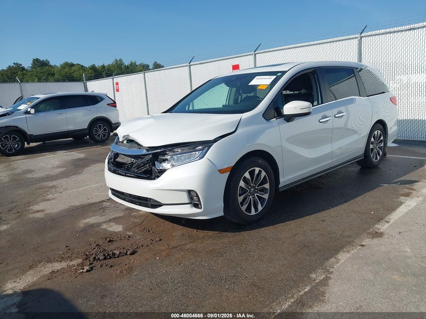 2022 HONDA ODYSSEY EX-L · Фото 2