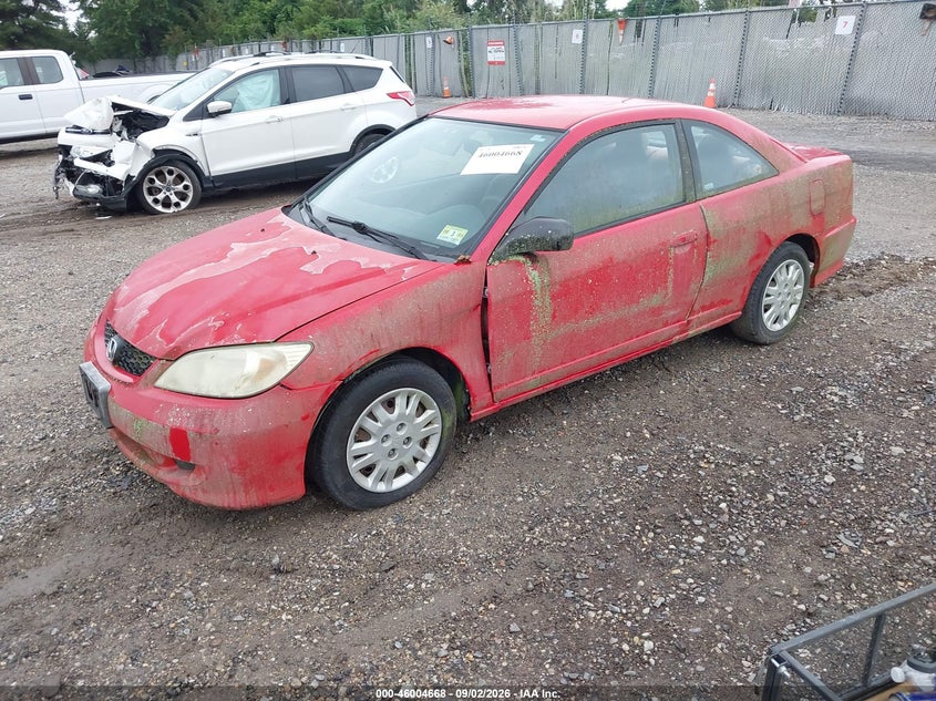 2005 HONDA CIVIC auction photo 2