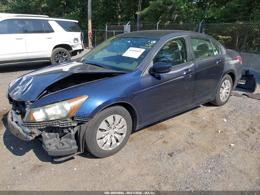 2010 Honda Accord, Front End, IAAI, VIN 1HGCP2F34AA160238 — photo 2