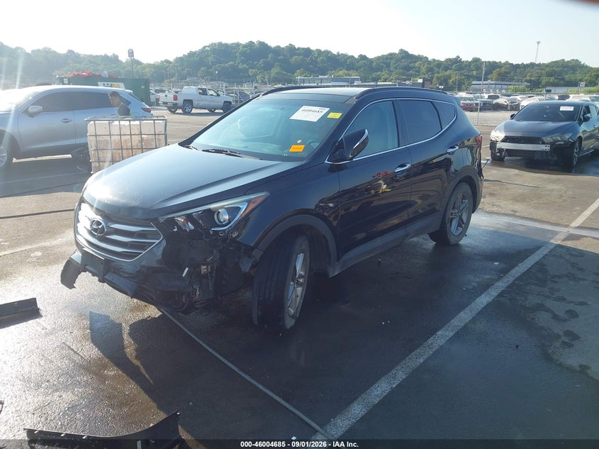 Vin: 5xyzudlb3hg457486, lot: 46504061, hyundai santa fe sport 2.4l 20172
