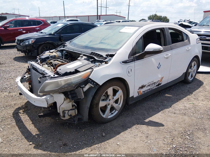 2012 Chevrolet Volt, Обычный износ, IAAI, VIN 1G1RA6E45CU113595 — фото 2