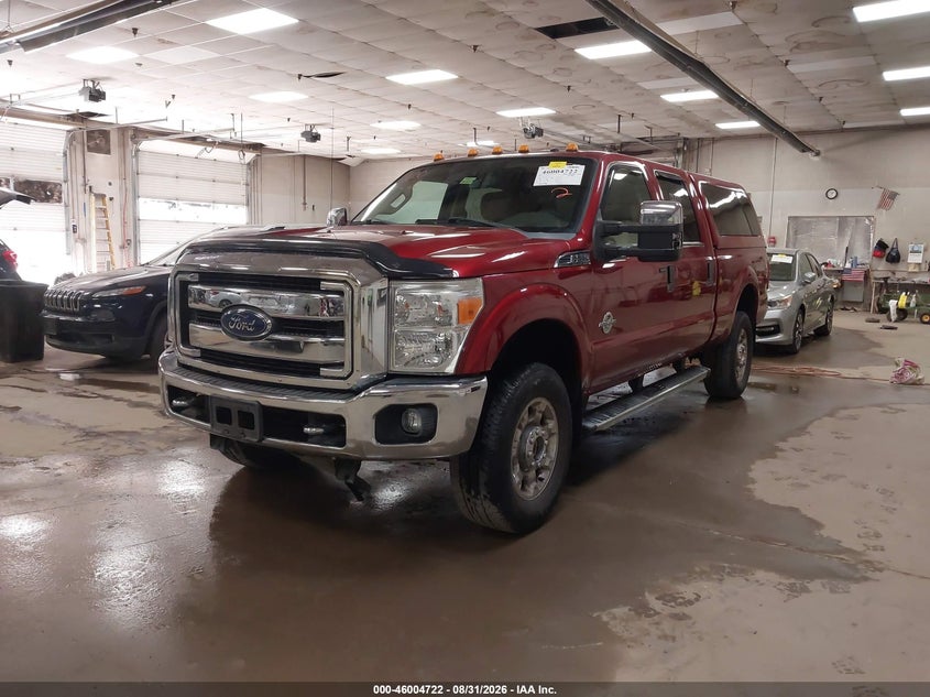 2016 Ford F250, Повреждение двигателя, IAAI, VIN 1FT7W2BT8GEC09841 — фото 2