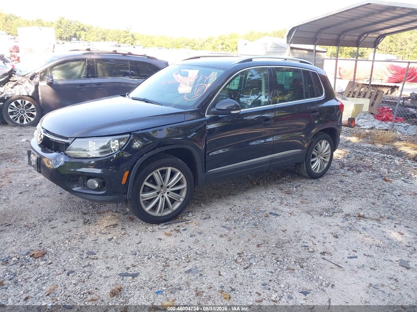 VOLKSWAGEN TIGUAN 2014 VIN WVGAV3AX4EW528918