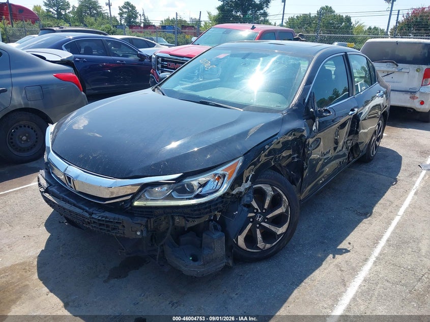 Vin: 1hgcr2f83ga037108, lot: 46504129, honda accord ex-l 20162