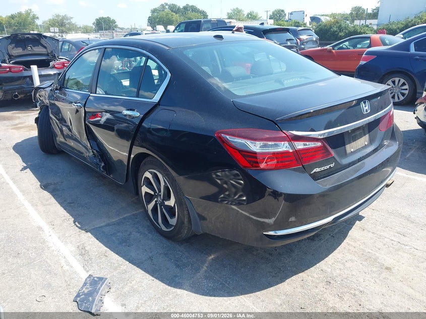 Vin: 1hgcr2f83ga037108, lot: 46504129, honda accord ex-l 20163