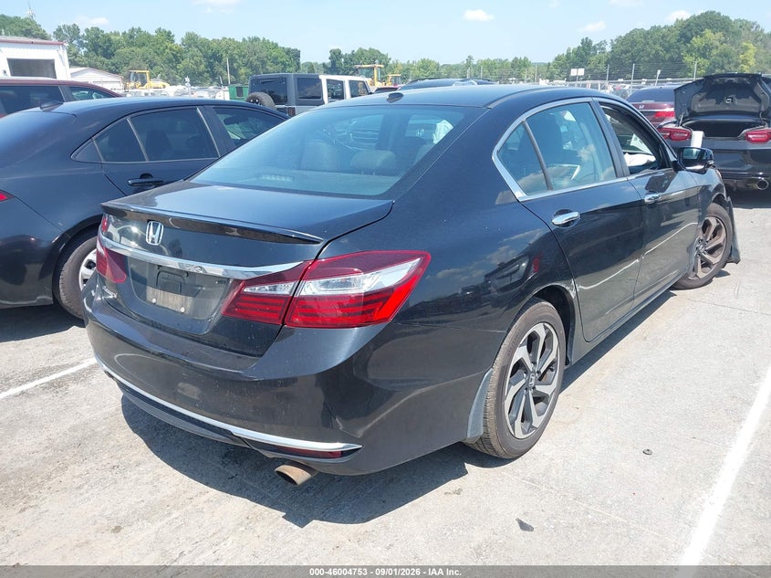 Vin: 1hgcr2f83ga037108, lot: 46504129, honda accord ex-l 20164