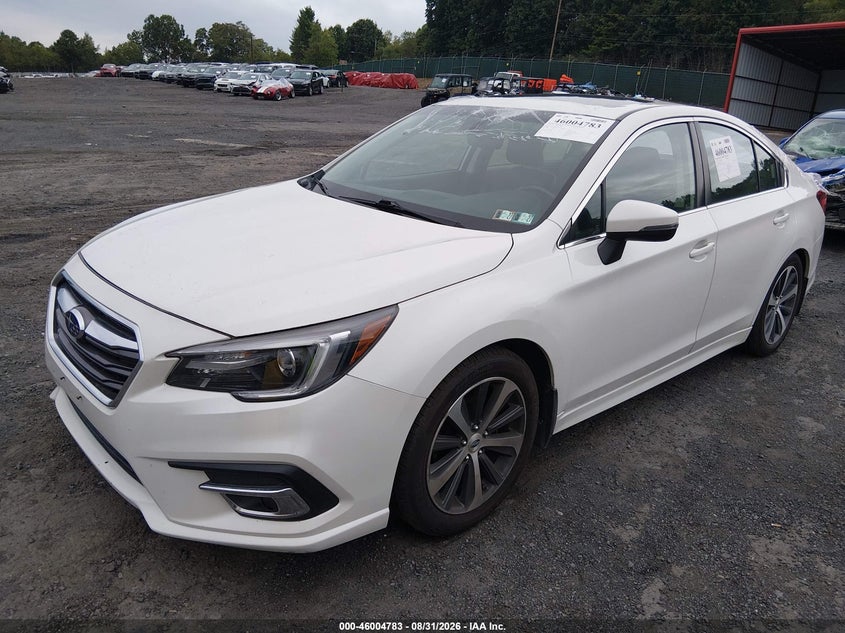 2019 Subaru Legacy, Стихія, IAAI, VIN 4S3BNAN61K3017677 — фото 2