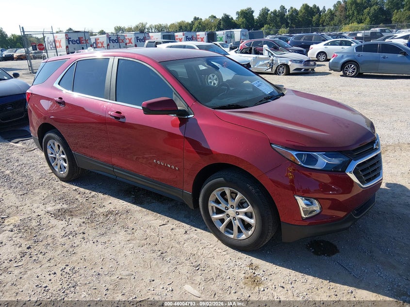 2021 Chevrolet Equinox Awd Lt, Удар ззаду, IAAI, VIN 3GNAXUEV2ML330072