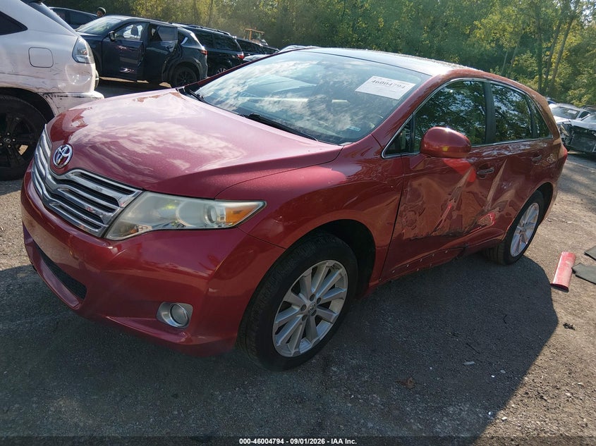 2010 Toyota Venza, Левый бок, IAAI, VIN 4T3ZA3BB5AU037935 — фото 2