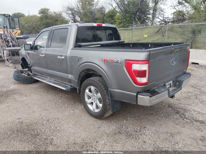 Vin: 1ftfw1e87nkd40190, lot: 46504215, ford f-150 lariat 20223