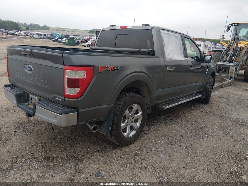 Vin: 1ftfw1e87nkd40190, lot: 46504215, ford f-150 lariat 20224
