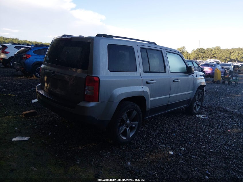 Vin: 1c4njpfa8ed890789, lot: 46504218, jeep patriot high altitude 20144