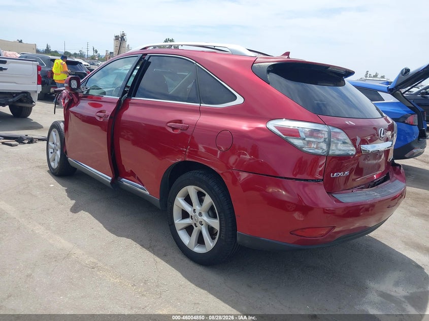 Vin: jtjzk1ba7a2410794, lot: 46504226, lexus rx 350 20103