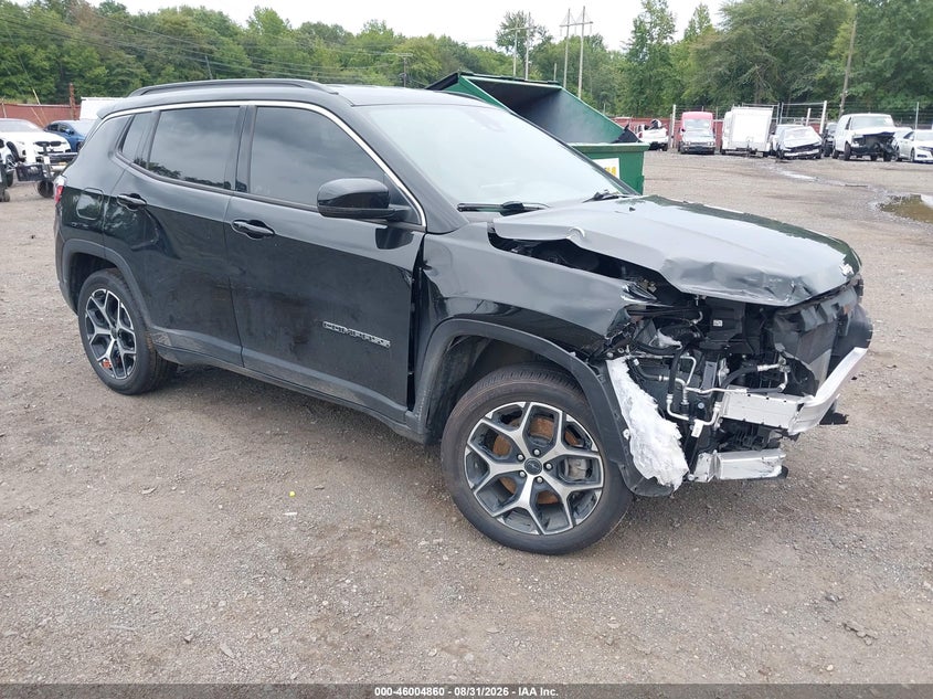 Vin: 3c4njdcn2st516044, lot: 46504236, jeep compass limited 4x4 2025 img_1