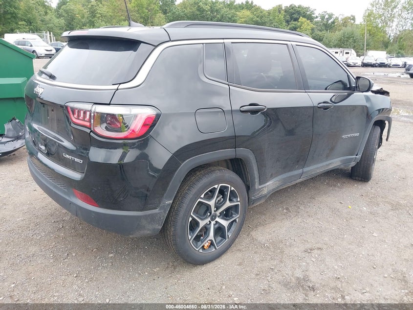 Vin: 3c4njdcn2st516044, lot: 46504236, jeep compass limited 4x4 20254