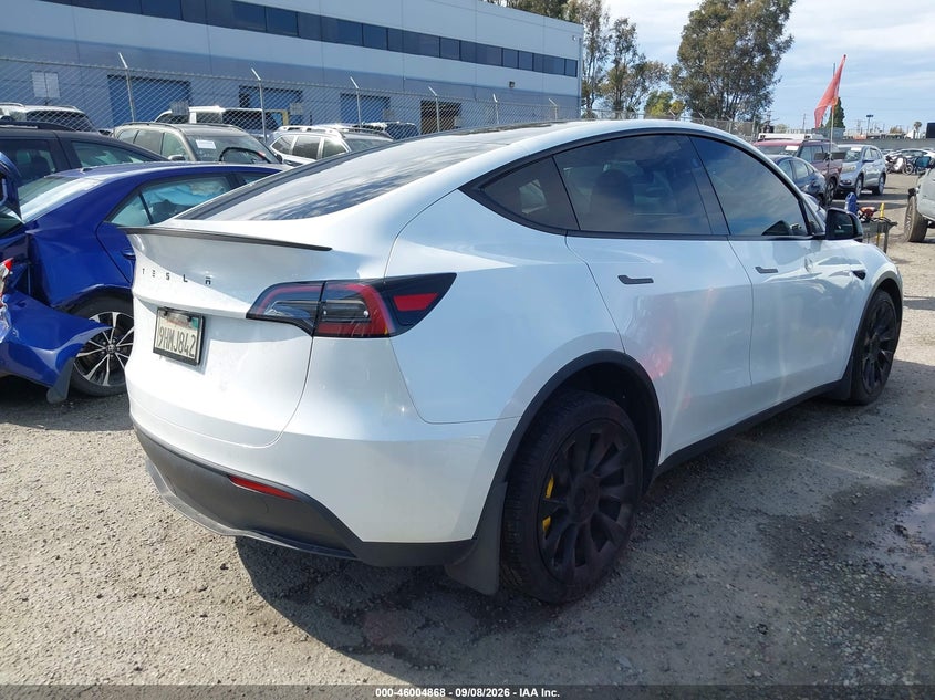 Vin: 7saygdee3pa151095, lot: 46504244, tesla model y awd/long range dual motor all-wheel drive 20234