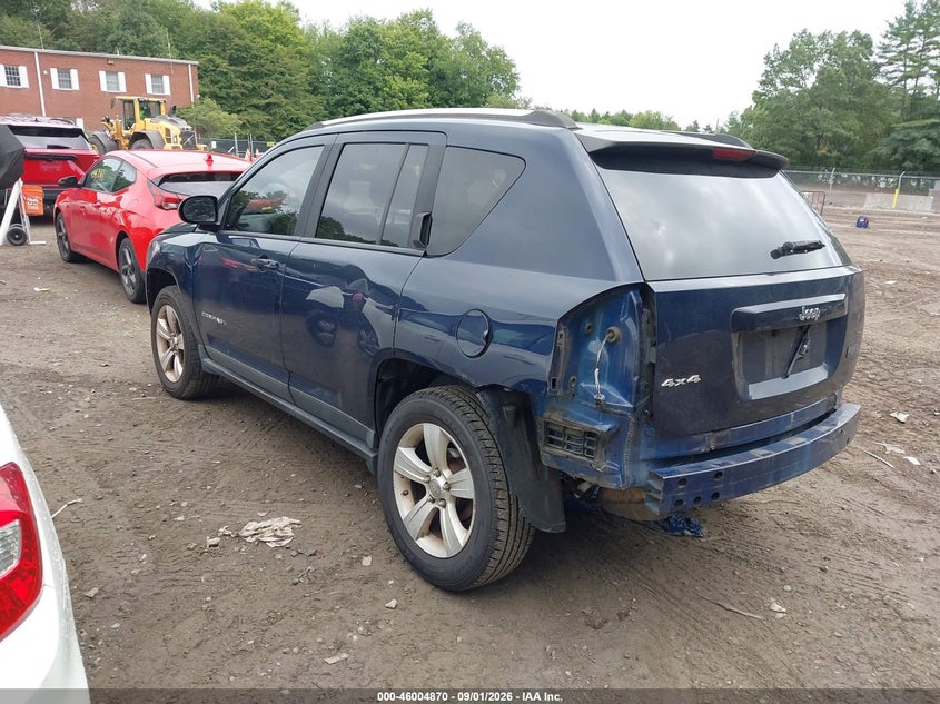 Vin: 1c4njdbb4cd661892, lot: 46504245, jeep compass sport 20123