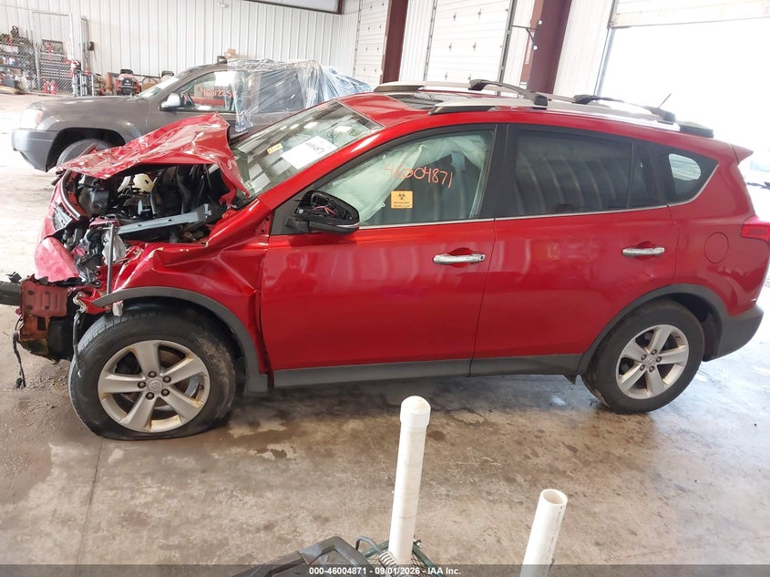 2014 TOYOTA RAV 4 SPORT UTILITY VEHICLE 2.5L I-4 DOHC, VVT, REGULAR , 176HP