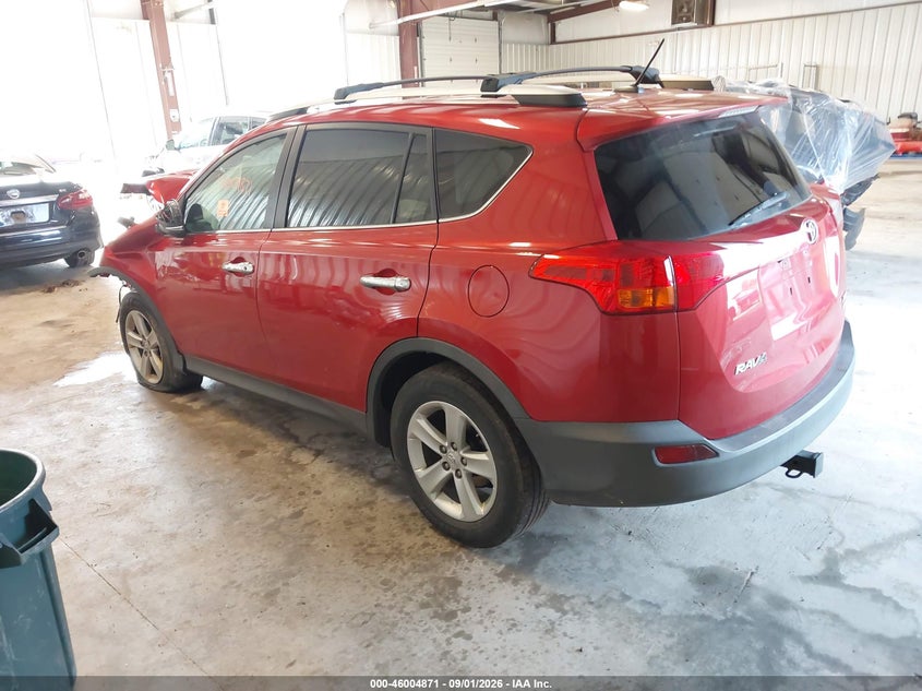 2014 TOYOTA RAV 4 SPORT UTILITY VEHICLE 2.5L I-4 DOHC, VVT, REGULAR , 176HP